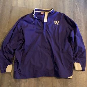 Men’s Nike University of Washington windbreaker pullover XL